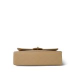 Light Beige Lambskin Quilted Classic Flap Medium GHW - Image 8