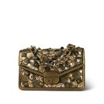 Bronze Métiers d'Art Gem-Encrusted Small Flap Bag - Image 2