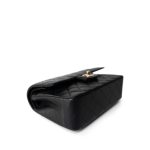 21B Black Lambskin Quilted Classic Flap Small Rose Gold Hardware - Image 7