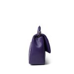 24C Purple Shiny Lambskin Coco Trip Flap Bag LGHW - Image 6