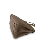 Birkin 25 Etoupe Togo Gold Plated D Stamp - Image 16