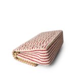 Red Striped Jersey Coco Sailor Flap Bag Medium LGHW - Image 13