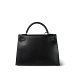 Kelly 32 Black Box Calfskin Gold Plated U Circle Stamp - Image 10