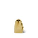 21C Light Yellow Lambskin Quilted Mini Square Flap Light Gold Hardware - Image 5