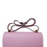 Constance 24 Mauve Sylvestre Epsom Gold Plated U Stamp - Image 11
