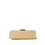 Light Beige Lambskin Quilted Classic Flap Small Gold Hardware - Image 11