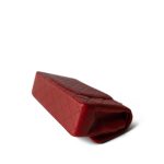 Red Lambskin Quilted Classic Flap Gold Hardware - Image 3