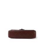 Vintage Brown Lambskin Quilted Single Flap Medium Tortoiseshell Hardware - Image 8