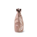 22A Metallic Pink / Rose Calfskin Quilted 22 Small Hobo Bag - Image 17