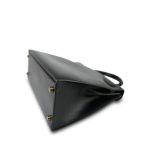 Vintage Kelly 28 Black Box Calfskin Gold Plated - Image 22