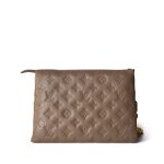 Louis Vuitton Lambskin Embossed Coussin PM Camel - Image 4