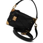 Louis Vuitton Black Side Trunk Malletage Leather - Image 3