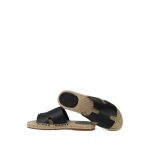 Hermès Black Antigua Espadrille Size 41 - Image 6