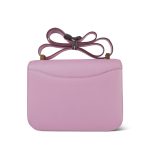 Constance 24 Mauve Sylvestre Epsom Gold Plated U Stamp - Image 13