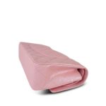 19S Iridescent Pink Caviar Quilted Medium Classic Flap Light Gold Hardware - Image 3