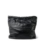 Black Calfskin Quilted 22 Hobo Bag Medium Aged Gold Hardware - Image 4