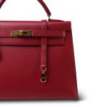 Kelly 32 Rouge Vif Ardennes Gold Plated X Circle Stamp - Image 3