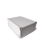 Louis Vuitton Bisten 50 Optic White Monogram Canvas Taigarama Trunk - Image 6