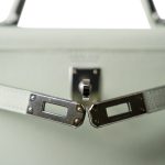 Mini Kelly Sellier Vert Fizz Epsom Palladium Plated B Stamp - Image 17