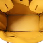 Birkin 30 Jaune Ambre Veau Togo Gold Plated C Stamp - Image 8