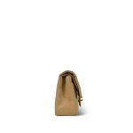 Light Beige Lambskin Quilted Classic Flap Small Gold Hardware - Image 5