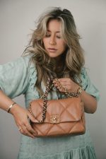 21K Caramel Lambskin Quilted 19 Flap Small Mixed Hardware - Image 2