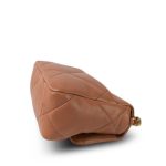 21K Caramel Lambskin Quilted Small 19 Flap Mixed Hardware - Image 12