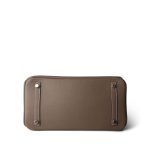 Birkin 30 Etoupe Epsom Palladium Plated Y Stamp - Image 5