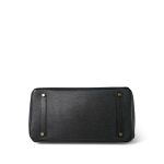 Birkin 35 Black Ardennes Gold Plated [A] Stamp - Image 14