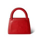 Vintage Red Kelly Top Handle Gold Hardware - Image 2