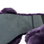 Woolskin Violet Fonce Oran Sandals Size 38 - Image 11