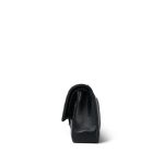 Black Lambskin Quilted Classic Flap Medium Gold Hardware - Image 3