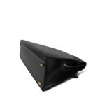 Kelly 32 Black Box Calfskin Gold Plated U Circle Stamp - Image 17