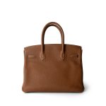 Birkin 30 Gold Togo Gold Plated Y Stamp - Image 6