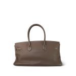 Shoulder Birkin 42 Etoupe Togo Palladium Plated [M] Stamp - Image 9