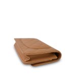 23P Dark Beige / Caramel Caviar Quilted Wallet on Chain WOC LGHW - Image 8