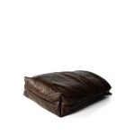23A Brown Calfskin Quilted Mini 22 Bag Antique Gold Hardware - Image 9
