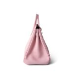Birkin 25 Rose Sakura Swift Gold Plated X Stamp - Image 2