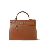 Kelly 35 Gold Corchavel Gold Plated (V) Stamp - Image 8