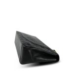 Black Lambskin Quilted Jumbo XL Single Flap GHW - Image 8