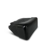 Black Aged Calfskin Quilted Gabrielle Backpack Small MHW - Image 9