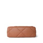 21K Caramel Lambskin Quilted 19 Flap Small Mixed Hardware - Image 8