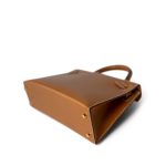 Mini Kelly Sellier Natural Sable Butler Calfskin Gold Plated Y Stamp - Image 7