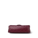 Burgundy Crumpled Calfskin Quilted Reissue 2.55 Aged Gold Hardware 225 - Image 5