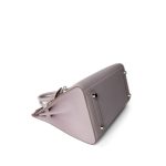 Birkin 25 Sellier Mauve Pale Epsom Palladium Plated U Stamp - Image 10
