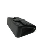 Black Jumbo Caviar Classic Flap Silver Hardware - Image 6