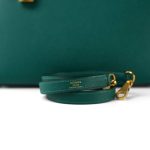 Kelly 28 Malachite Epsom Gold Plated R Square Stamp - Image 5