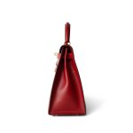 Kelly 28 Rouge Box Calfskin Gold Plated (X) Stamp - Image 5