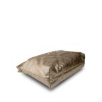 Gold Calfskin Quilted 22 Hobo Bag Small Light Gold Hardware - Image 12