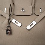 Birkin 30 Trench Togo Palladium Plated U Stamp - Image 15